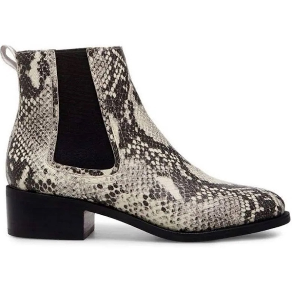 Steve Madden Snake Skin Chelsea Boot